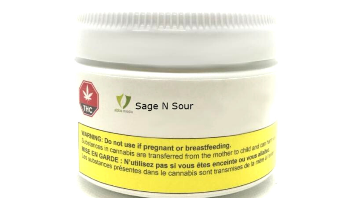 Abba Medix Corp. recalls one lot of Sage N Sour dried cannabis