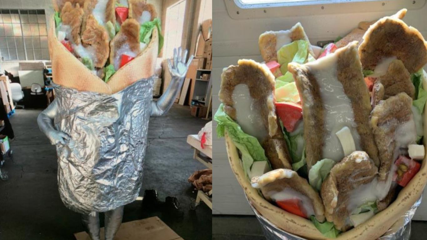 Alberta government selling off giant donair costume meant to draw attention to cannabis-impaired driving