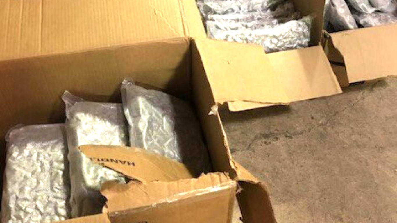 US Customs and Border Protection seize 70 pounds of pot coming in from Canada