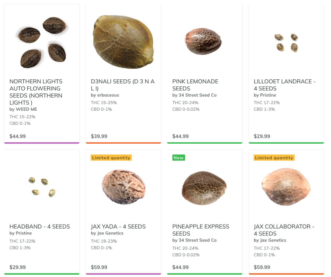 Different Types Of Marijuana Seeds
