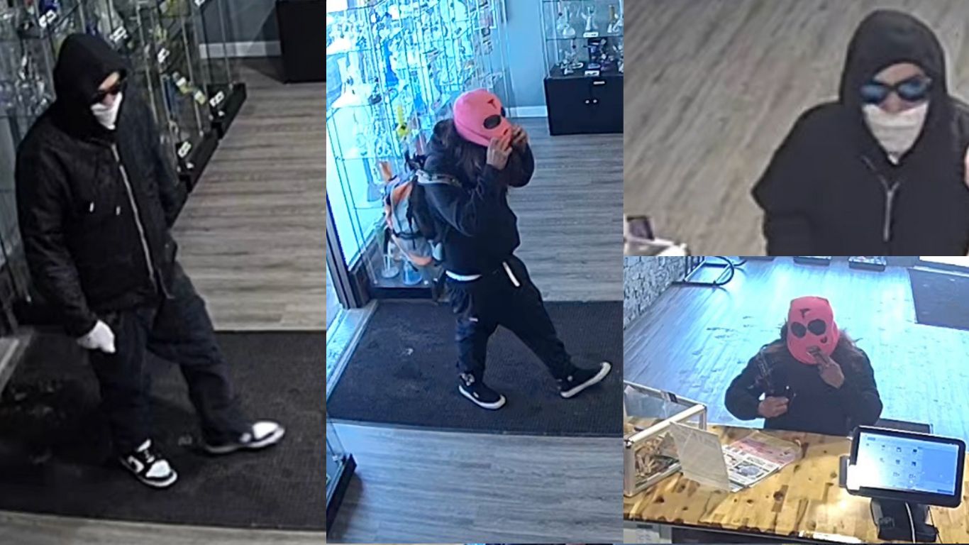 Edmonton Police asking for assistance identifying man connected to cannabis store robberies